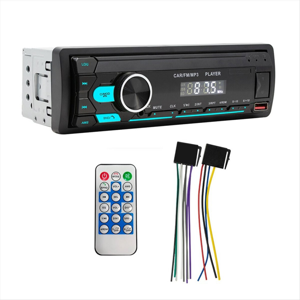Single Din Car Stereo Bluetooth Fm Usb Aux Sd Mp3 4713754151855