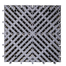 2PCS Garage Floor Mats Car Wash Room Floor Mat Gray