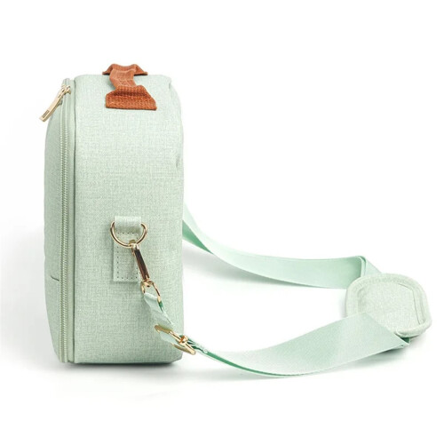 Multifunctional Outdoor Camera Bag for Camera Quilted Bag Green 2