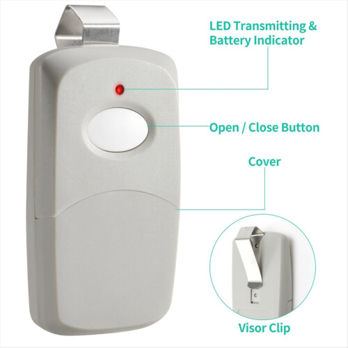 300MHz Garage Door Remote Control Receiver with 10 Dip Switch 1PCS 2