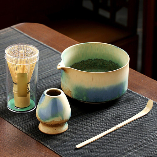 4PCS Japanese Matcha Set Tea Lovers Gifts Tea-Making Tools 2