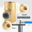2pcs Soda Refill Bottle Co2 Adapter Refills Connector Kit 6