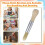 4Pcs Wooden Stencil Brush 4