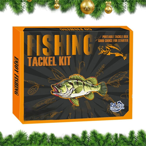 Fishing Lure Countdown Calendar 24-Day Advent Countdown 2