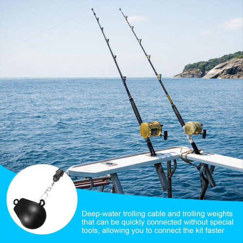 Fishing Downrigger Release Clips Kit
Fishing Downrigger Release Clips 1