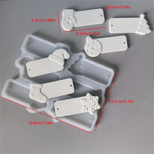 Christmas Ornament Silicone Mold 2