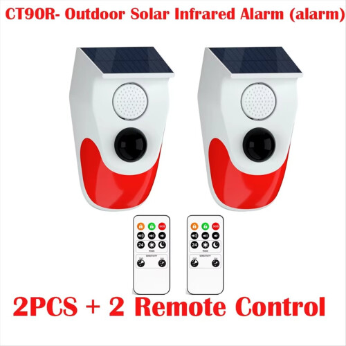 2PCS 120dB Charging Security Sound Alarm Detector 1
