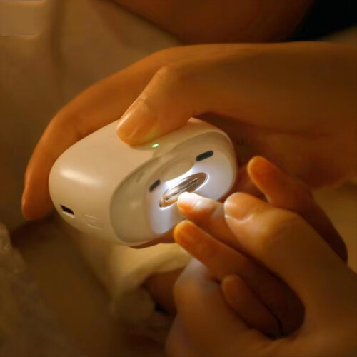 Electric Automatic Nail Clippers with Light Trimmer 2