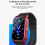 4G Elderly Smart Watch with GPS,SOS,Fall Detection Emergency Black B 3