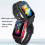 4G Elderly Smart Watch with GPS,SOS,Fall Detection Emergency Black B 4
