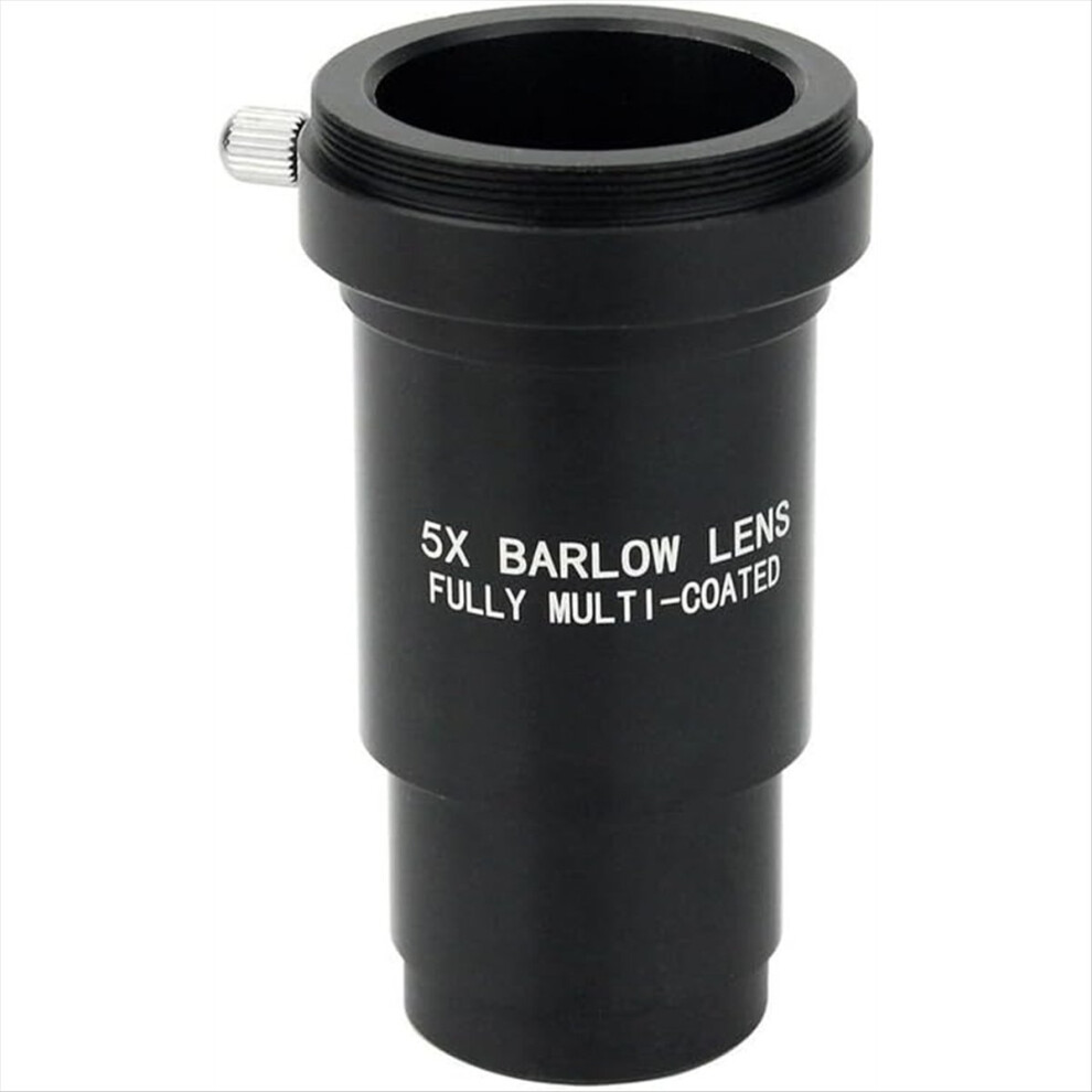 Barlow Lens 1.25 Inch 3X Achromatic Metal Barlow Lens Light 4712036618475