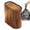 Bathroom Trash Can with Lid,Small Garbage Can,Trash Can Storage Bin 5