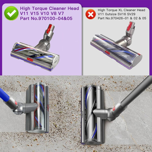 High Torque Cleaner Head for V11 V15 V10 V8 2