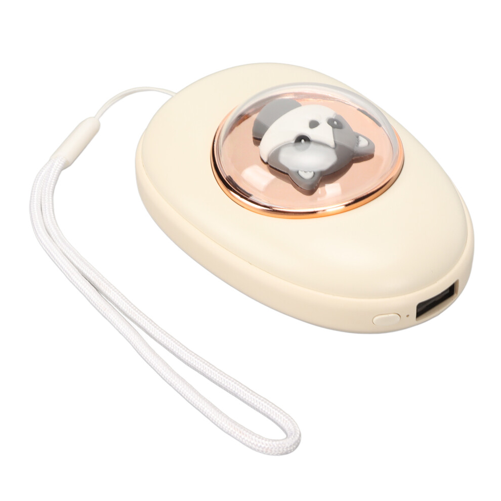 Grey 2-In-1 Electric Hand Warmer & Power Bank, 1200Mah, Cat
