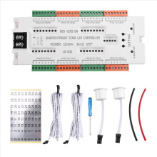 Ladder Night Light 32 Channels Stair LED Motion Sensor Prevent Short Circuit Controller DC12V/24V