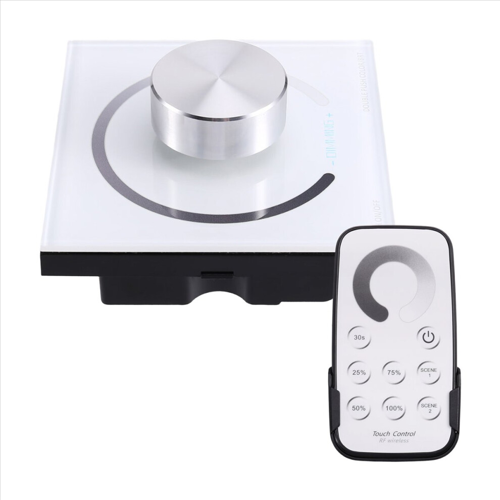 Led Single Strip Dimmer Dc 12V-24V 5050 2835 Lights Wall Panel Remote Rotary Knob Control 0-100 Brightness 4854219296732