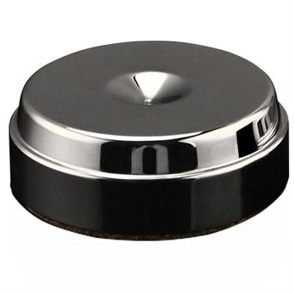 Stainless Steel Speakers Spikes Feet Nonslip Rubber Base Damping Pad For Superior Sound Clarity 40Mmx12mm 4854219205475