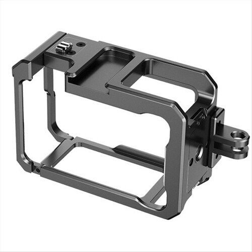 Camera Cage Rig Aluminum Alloy Quick Release Stand Support Mount Holder Shell for ACTION 3/4 Protective Frame