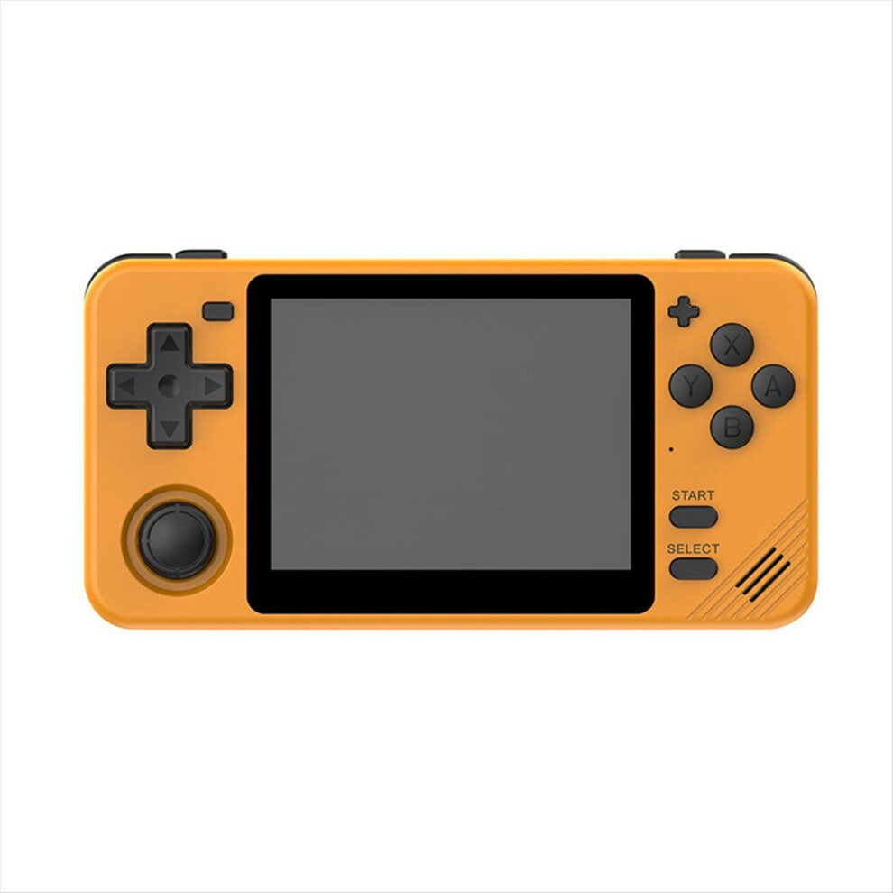 Rgb10x Retro Handheld Game Console 3.5Inch Ips Screen Arkos Video Consoles Supports Multiple Emulators Gamepad A Yellow 4854219208001