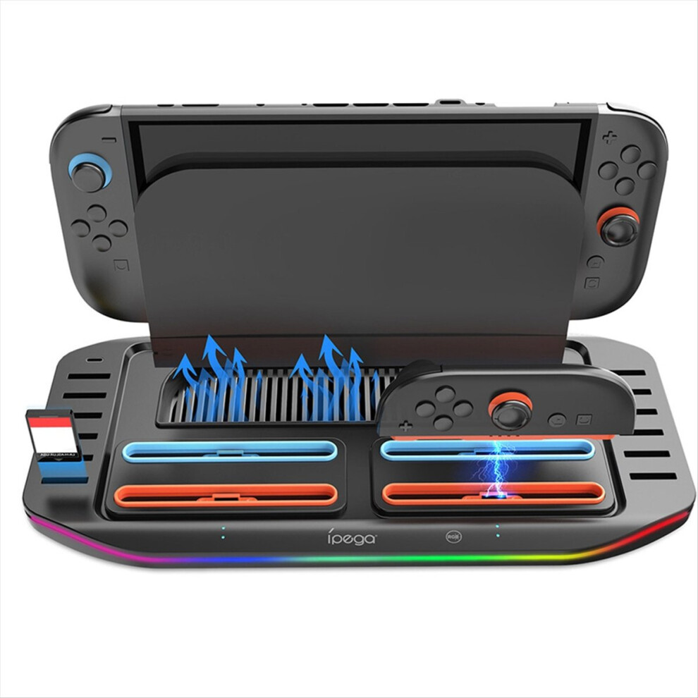 Photos - Other Photo Accessory Charging Dock for Switch 2 Joy Con2, RGB Docking Station Accessories with 12 Game Card Slots