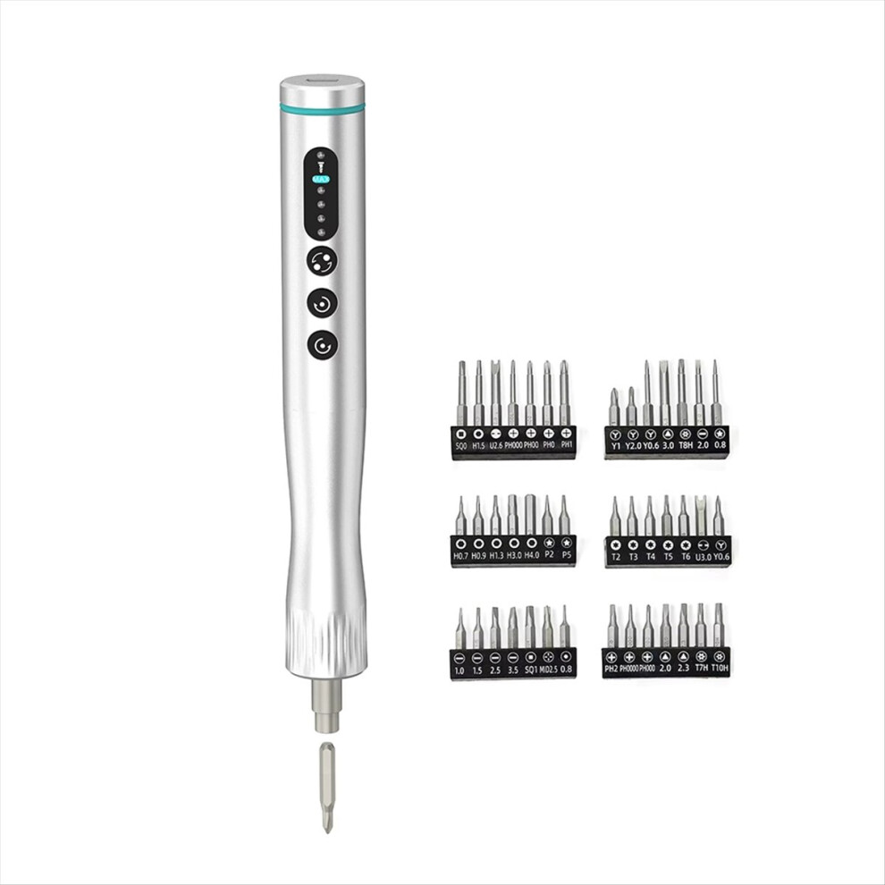 -ED4 Electric Screwdriver Set 42 Bits 4-Speed Multi-Function Tool for Mobile Phone Repair and Disassembly-image-OPC-PMGNWM6-NEW