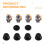 Fourth Generation Hall Effect Joystick for Electromagnetic with Adjustable Mushroom Head 8