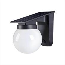 Outdoor Solar Light Adjustable Brightness and Color IP65 Waterproof Wall Lamp Garden Lights for Yard Fence