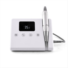 Special Telephone Shape Design High Power Nail Drill Machine with Touch Button for Desktop Easy Use EU Plug