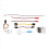For Sparrow 2 Pro Fixed Wing Flight Control Model Digital OSD RC Drone Support for O3 Air Unit Nebula 1
