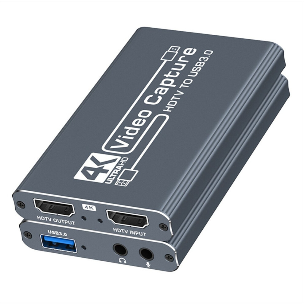 4K -Compatible Usb3.0 Video Capture Card 1080P 60Fps Hd Recorder Grabber For Live Streaming Game 4854219223738