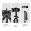 Binocular Telescope Bracket Adapter Aluminium Alloy for Connecting Tripod Arca Base Mount Accessories 8