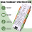 Ladder Night Light 32 Channels LED Motion Sensor Prevent Short Circuit Controller DC12V/24V Stair Dimmer 5