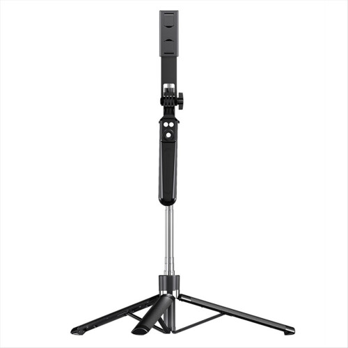 Selfie Stick360 Rotation 170cm with Wireless Bluetooth Extended Tripod Remote Shutter for Android Ios Smartphone A 1
