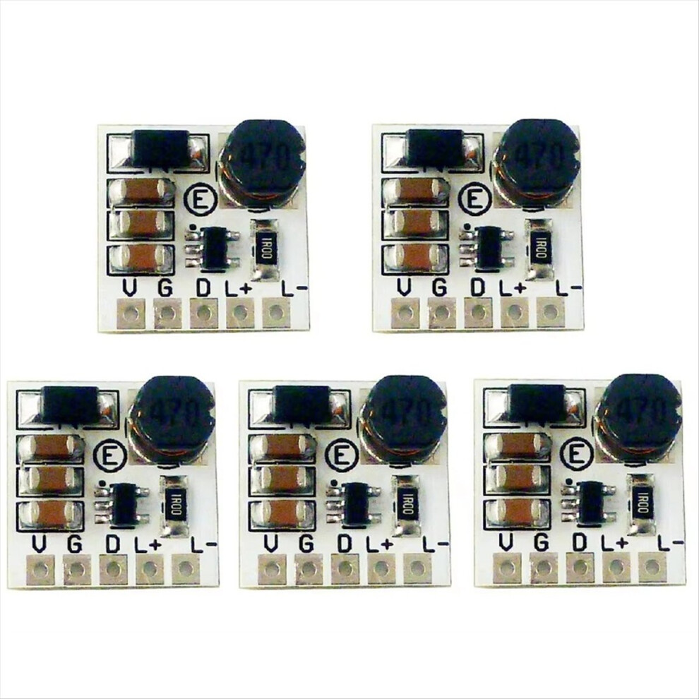 5Pcs Dc 5-27V 350Ma Step-Down Hb Led Driver Module Adjustable Pwm Controller Dc-Dc Buck Constant Current Converter 4854219235830