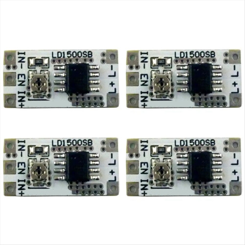 4PCS DC 3-6V 28-1500mA Adjustable Output Current LED Driver Module PWM Controller DC-DC Constant Converter 1