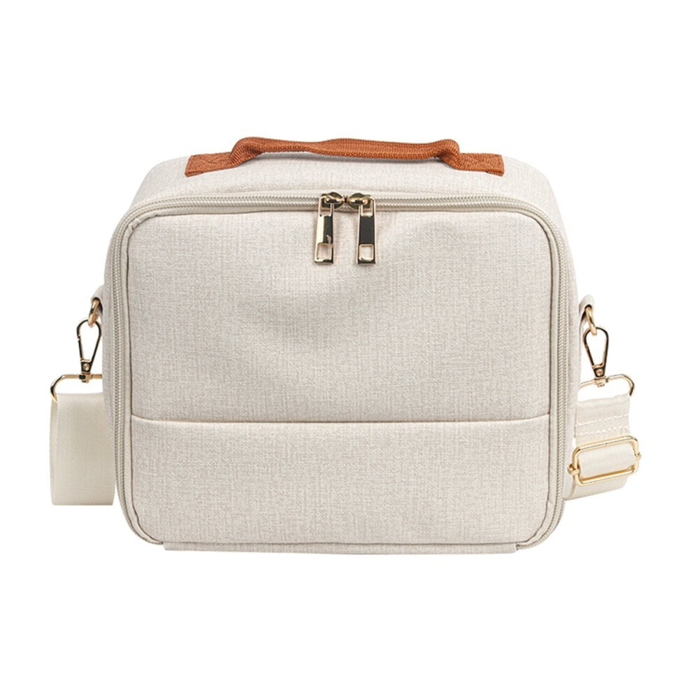 Multifunctional Outdoor Camera Bag for Quilted Shoulder Crossbody Digital Case-Bag Cream White-image-OPC-PMGP25J-NEW
