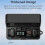 For Mic 3 Microphone Charging Case Drop-Proof Shock-Absorbing Protective 6