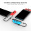 For 1 Controller to Switch 2 Game Host Adapter Small Charging Handle 9