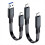 Fast Charging Cable USB to C 10Gb Quick Charge Data for Smartphones, Tablets, Cameras 7