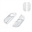 Transparent Case Cover for Switch2 2 Protector Shell JoyCon 6