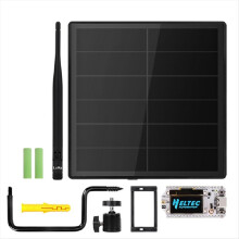 D5 Solar Node with 5V Panel Heltec ESP32 LoRa 32 V3 for WiFi Meshtastic LoRaWAN Built in 5200mAh Battery