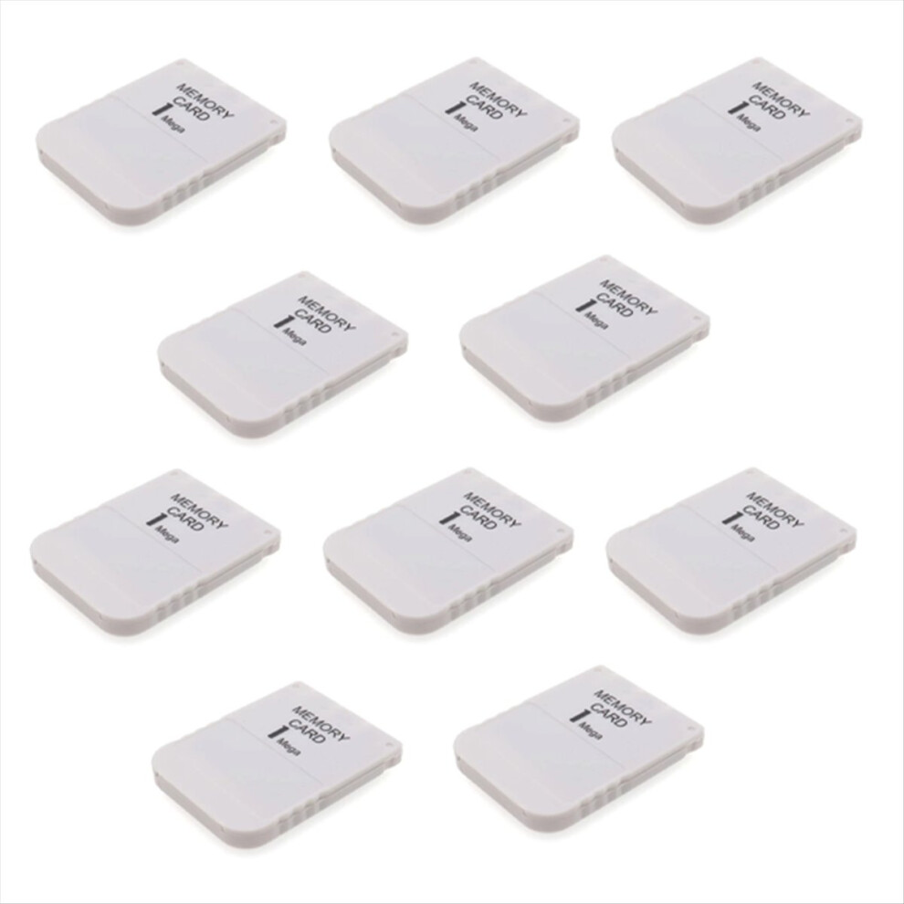 1Mb Memory Save Saver Card Performance Ps1 Psx Game System Console Data Saving Progress White 4854219252172