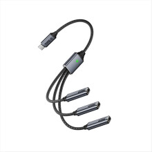 Splitter Cable OTG USB HUB 2.0 Male to Female Extension Cord Data Charger Adapter for Phone Printer Flash TYPE-C
