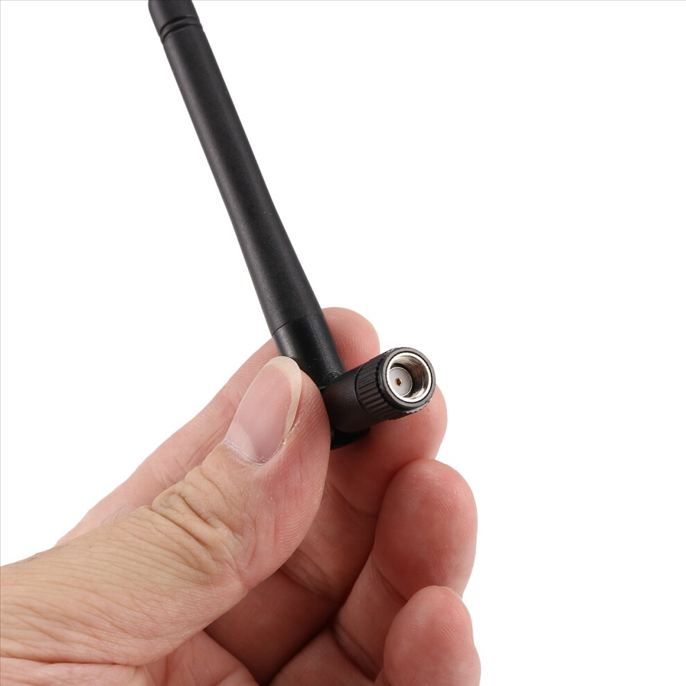 2Dbi Wifi Wireless Wlan Network Router Booster Omnidirectional Aerial Antenna Black 4853013921178