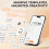 Portable Label Maker D12 Adhesive Sticker Printer Bluetooth Inkless Mini Labeling Machine Thermal 10
