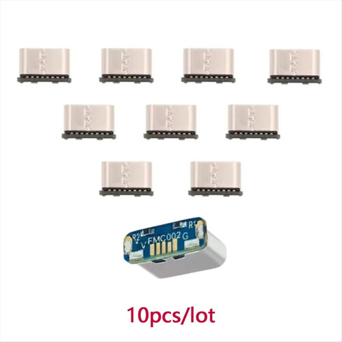 10Pcs USB Connector Type C Female Jack 5Pin SMD SMT Type-C Socket Charging Port 2