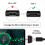 10Pcs USB Connector Type C Female Jack 5Pin SMD SMT Type-C Socket Charging Port 5