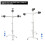5 Inch Adjustable -Stand Tripod Multi-Functional Universal Lamp Stand for Live Broadcast Light 7