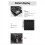 for X5 Camera Storage Case Waterproof Hard Shell 2-Layer Carrying Travel Suitcase with Compartments 8
