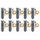 10PCS Capacitive Soil Moisture Sensor Module Corrosion Resistant 3.3-5.5V for Detection Garden Watering 1